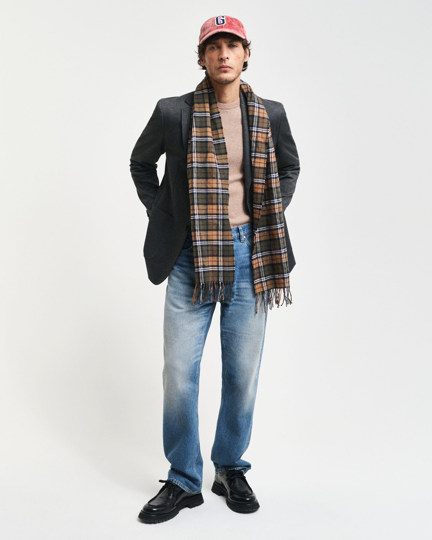 Two-Toned Twill Jersey Sakko