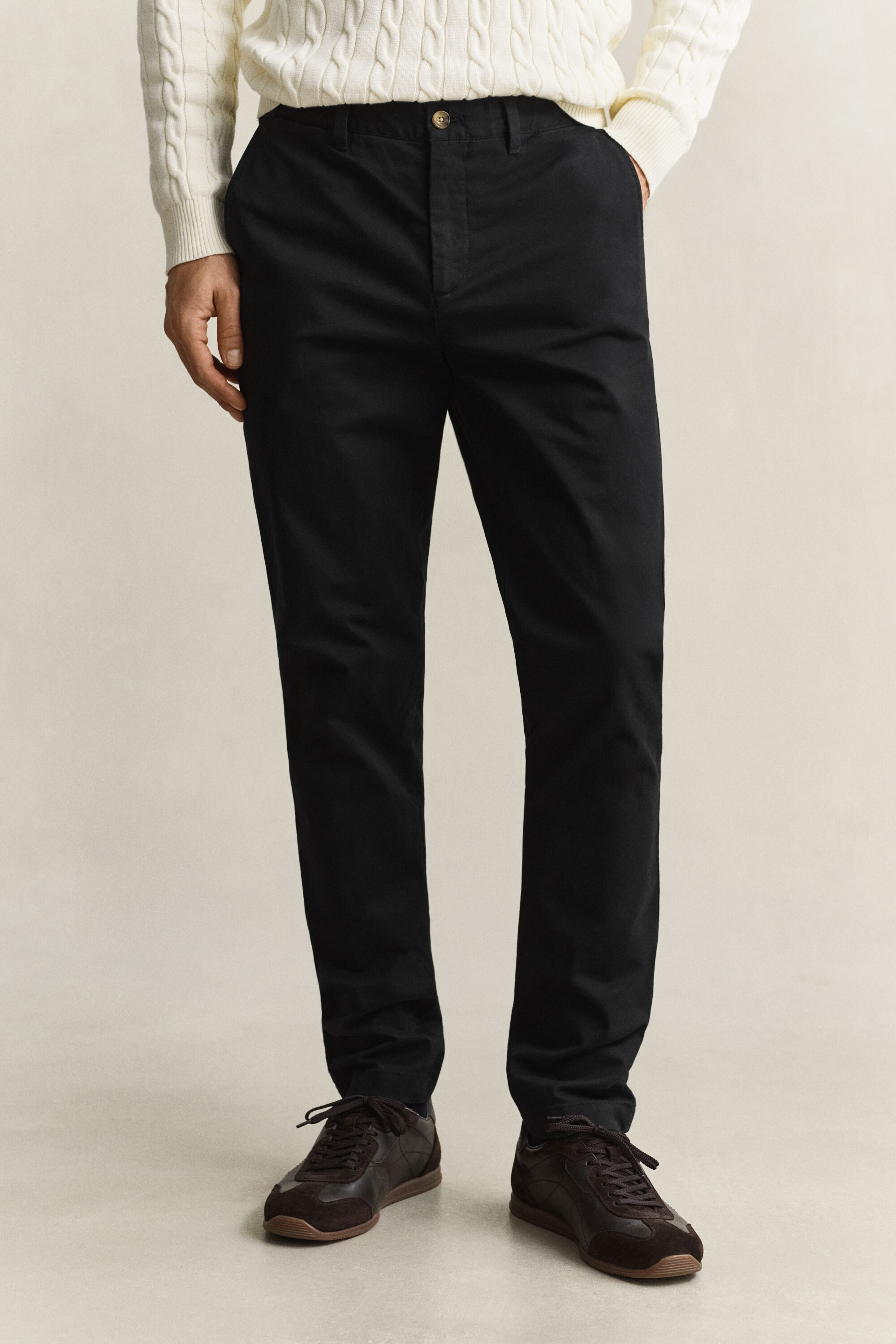 Slim Fit Classic Chinohose
