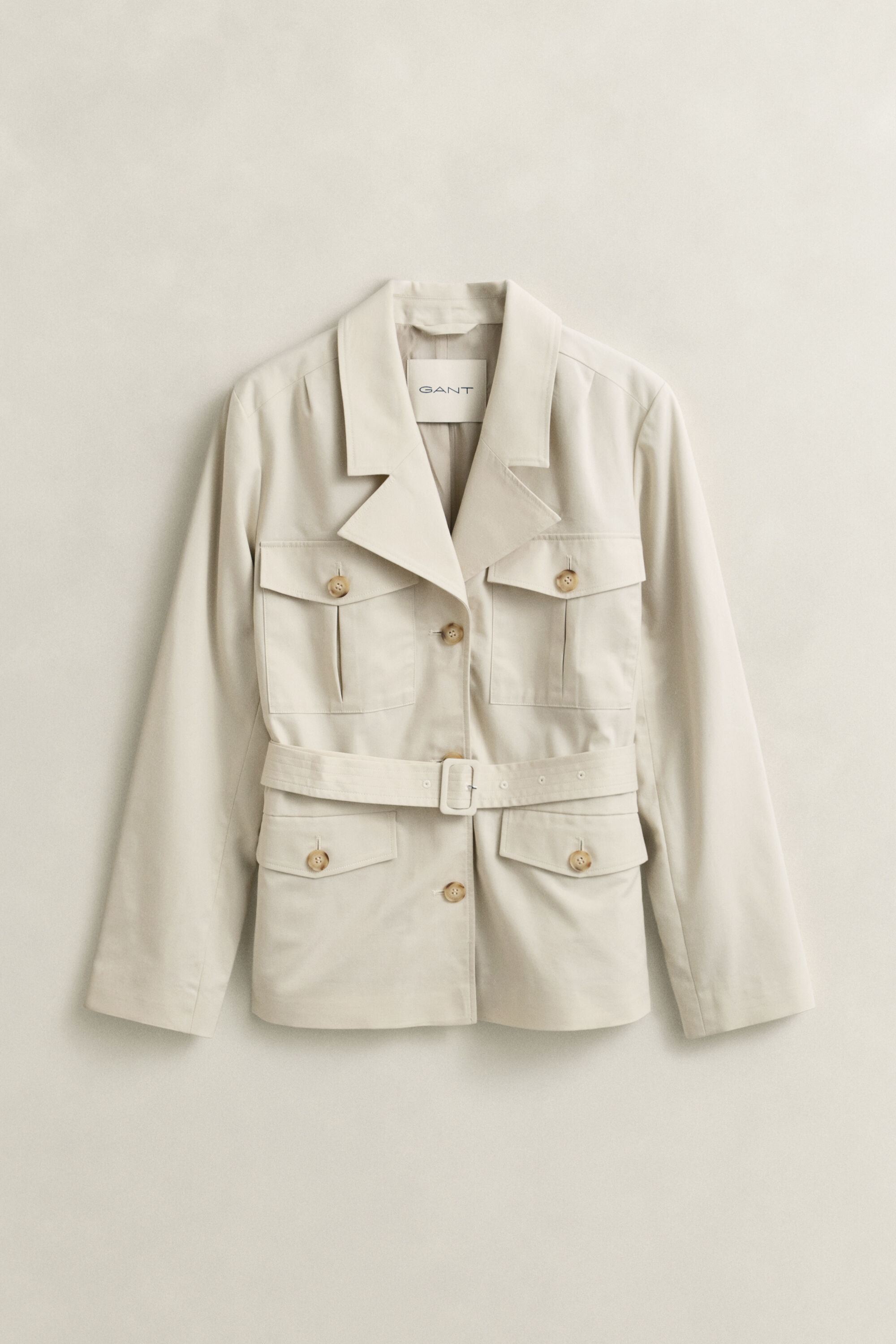 Utility Jacke mit Gürtel