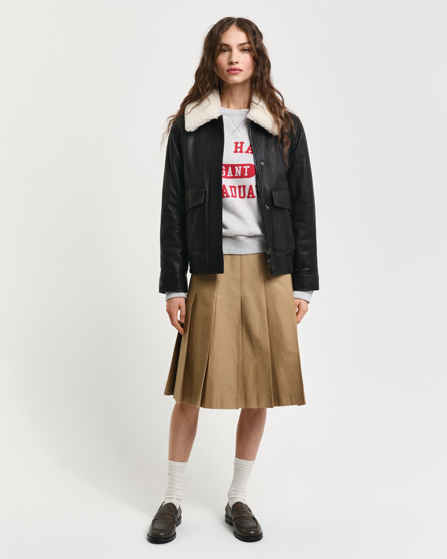 Chinorock mit Falten