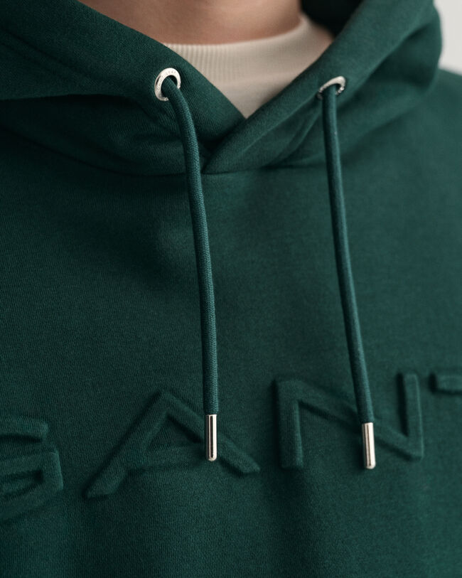 Embossed Hoodie