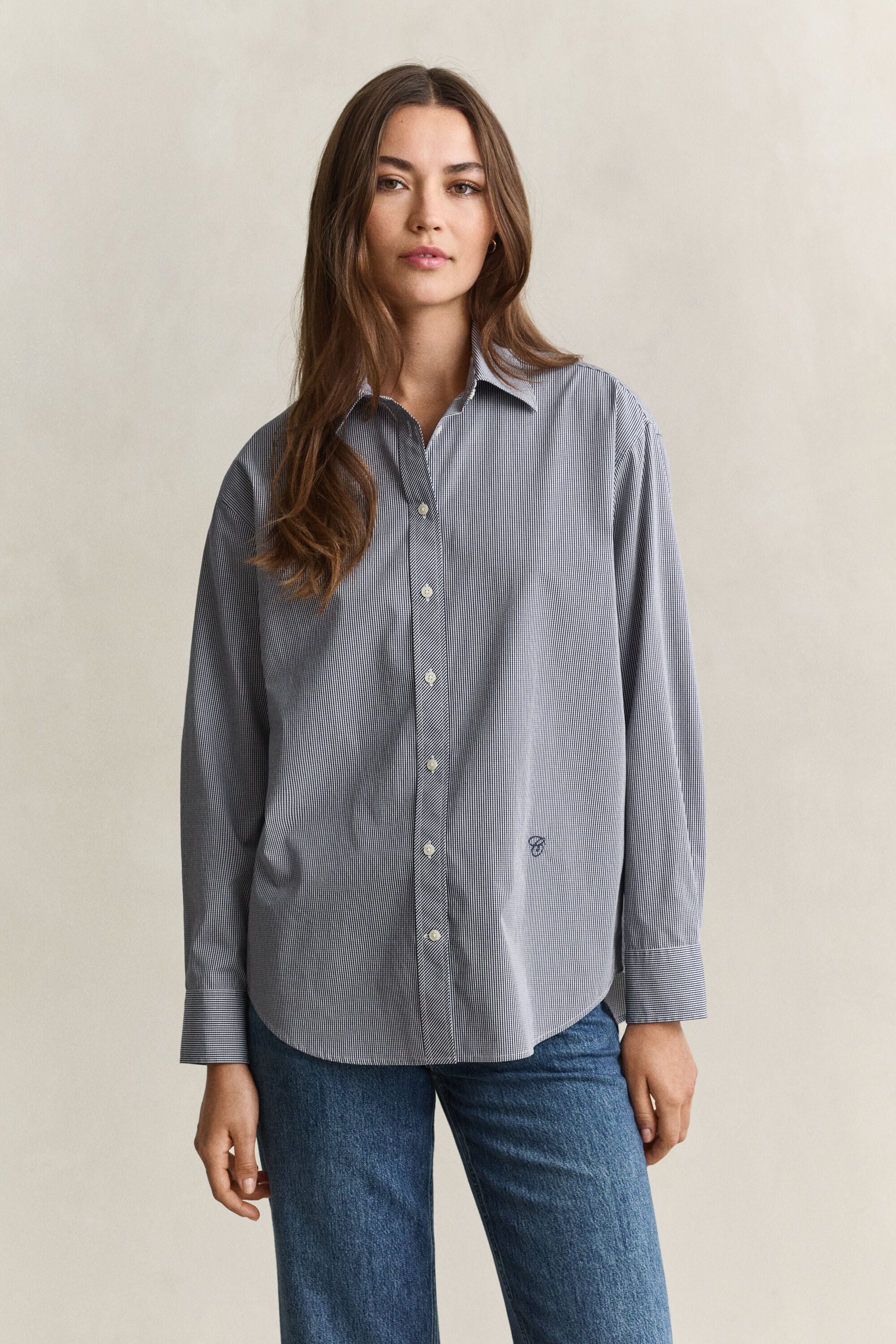 Karierte Bluse