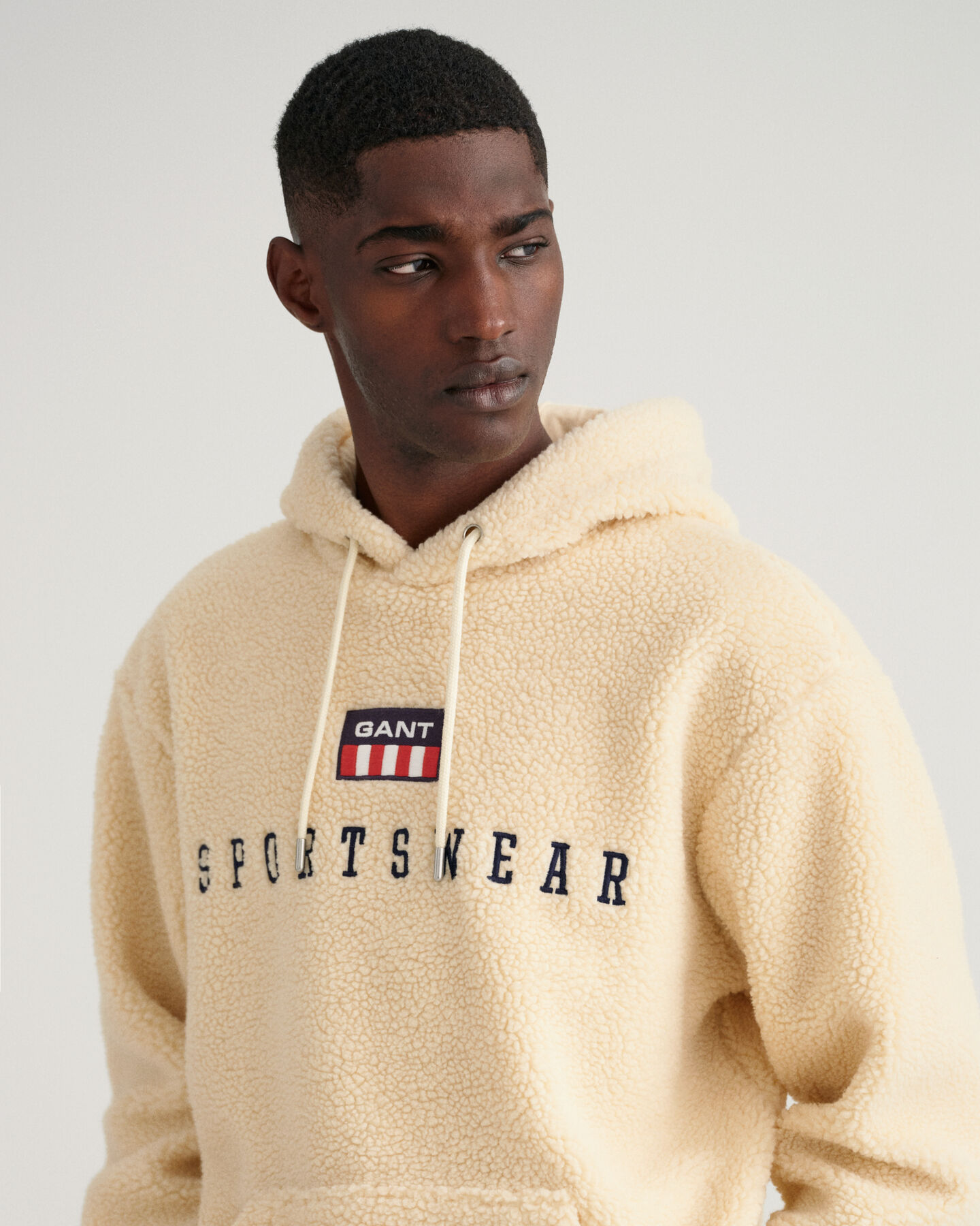 Retro Flag Fleece-Hoodie
