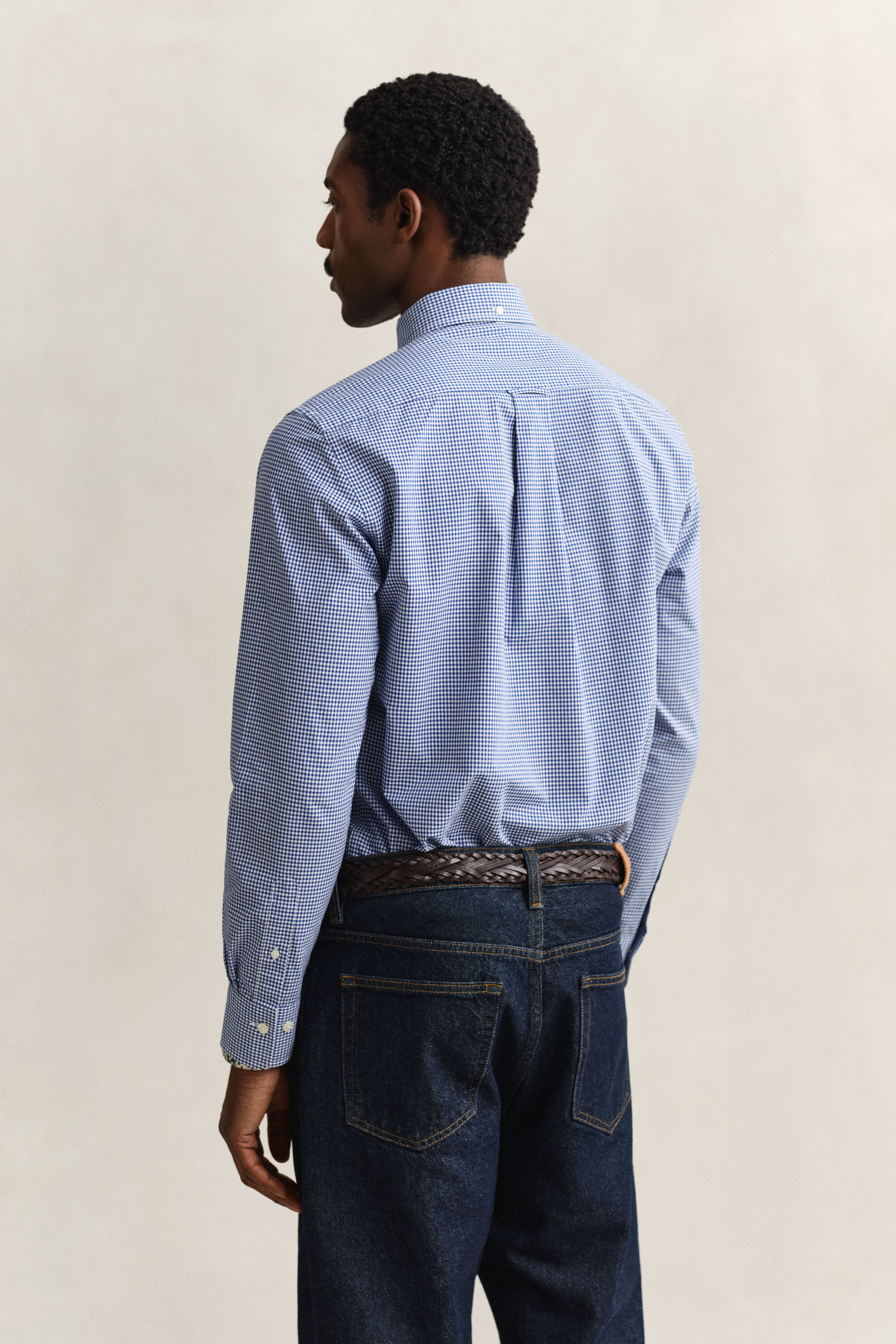 Gingham Classic Popeline Hemd