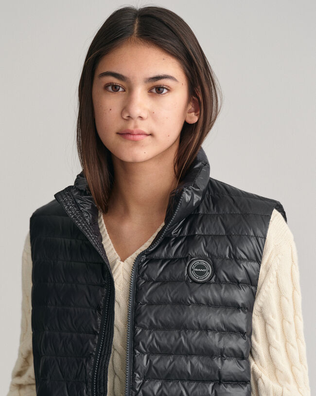 Teens Shiny Leichte Daunensteppweste