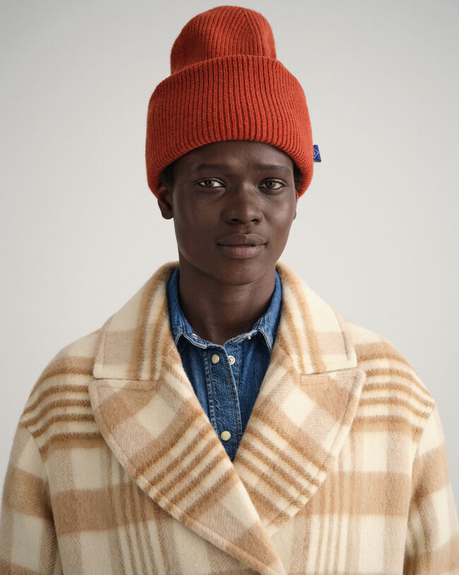 Mantel mit Karomuster