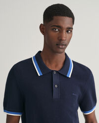 Baumwoll Piqu&eacute; Poloshirt