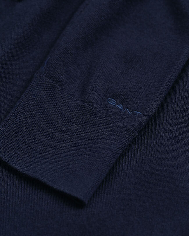 Feinstrick V-Neck Pullover