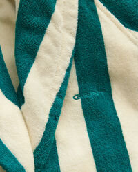 Bademantel mit Streifen