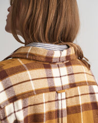 Karierte Flanell-Hemdjacke