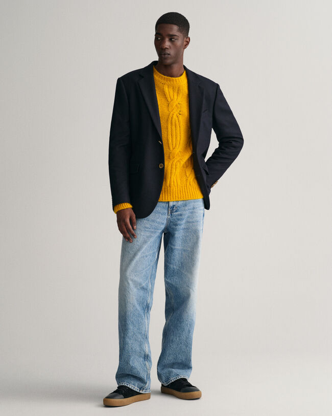 Club Sakko aus Flanell