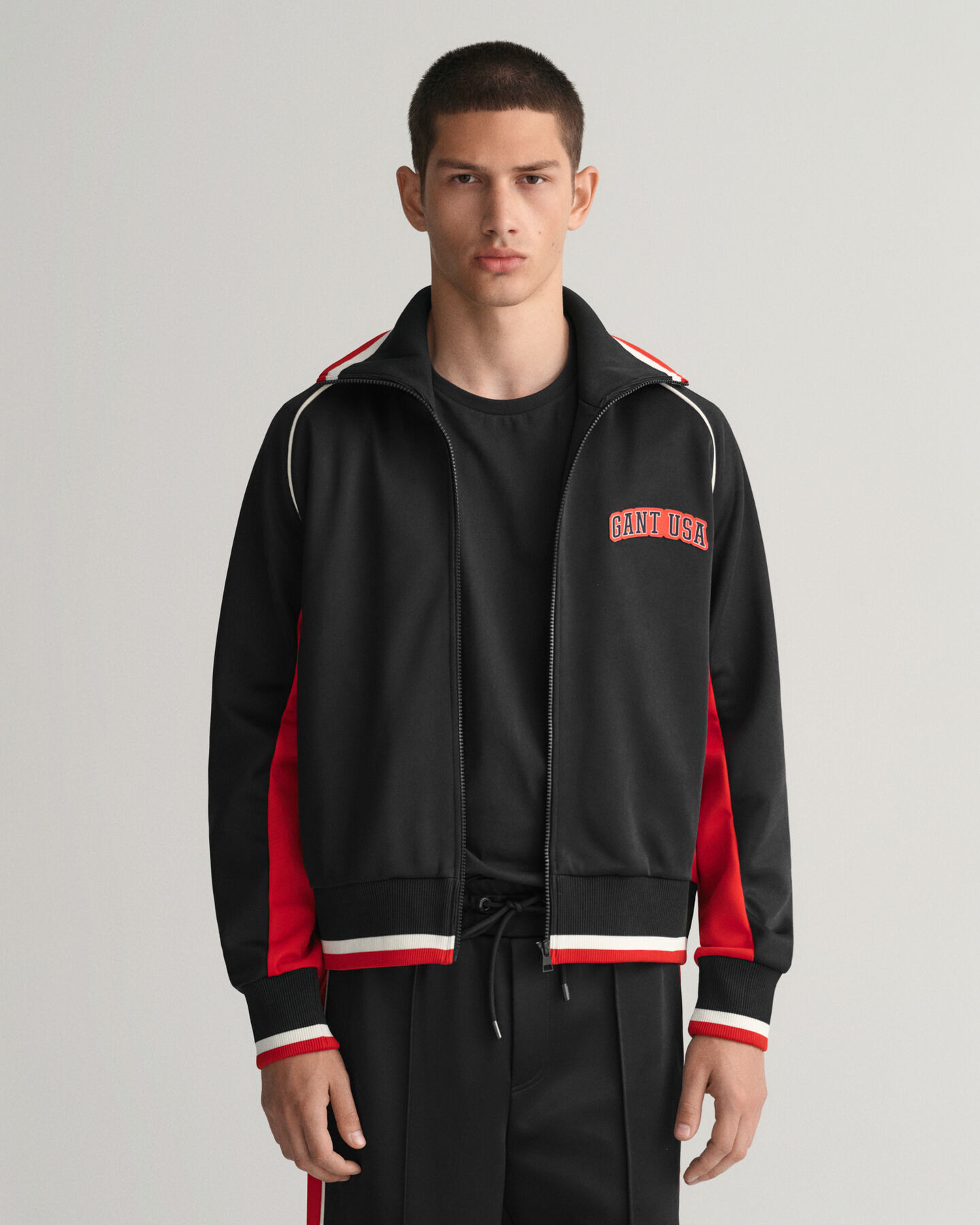 Track Jacke mit Blockfarbendesign