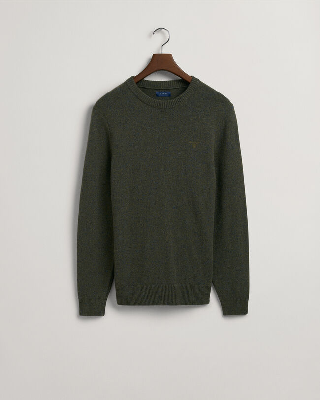 Neps Melange Rundhalspullover