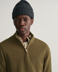 Gerippter Baumwoll Woll Troyer