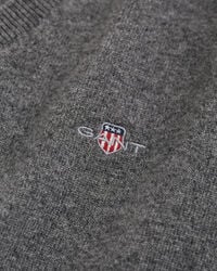 Superfine Lambswool V-Neck Pullover