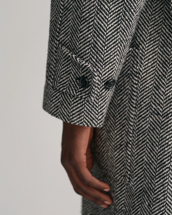 Balmacaan Wollmantel