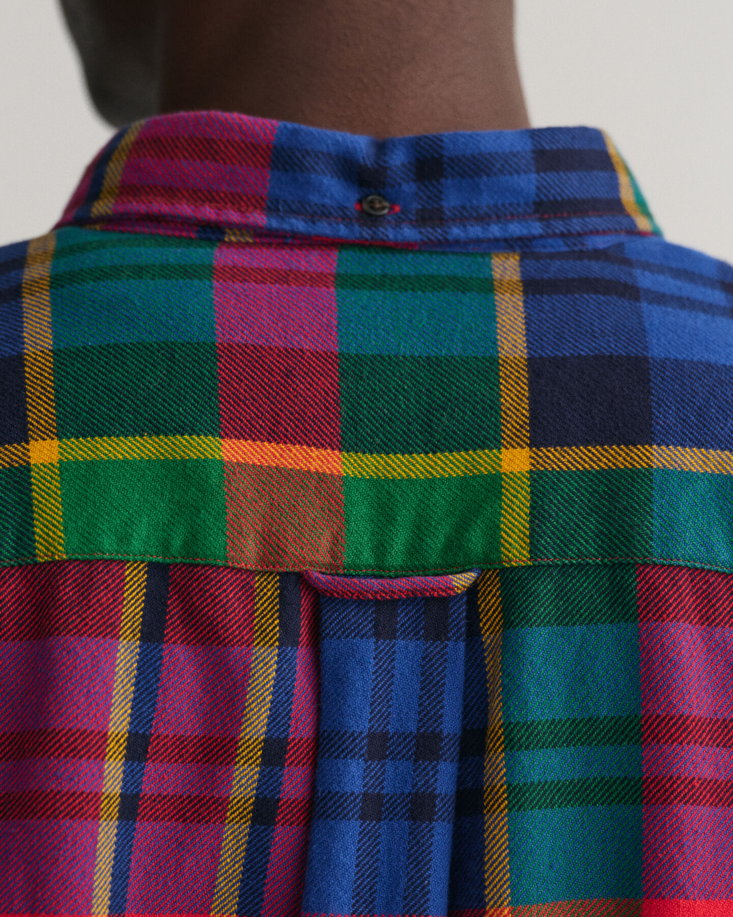 Relaxed Fit Twill Hemd mit Karomuster