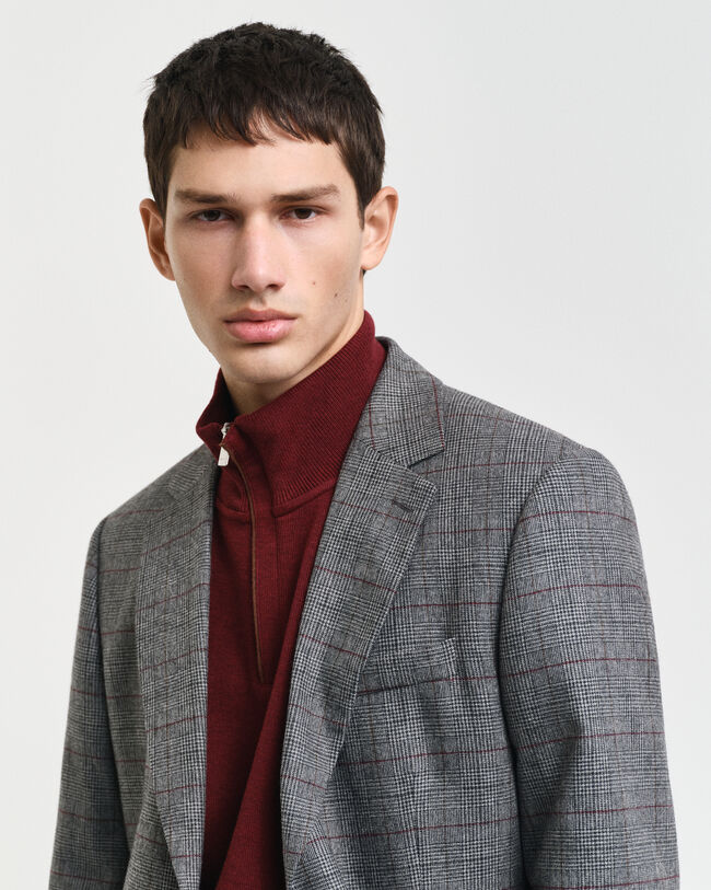 Anzugsakko mit Karomuster