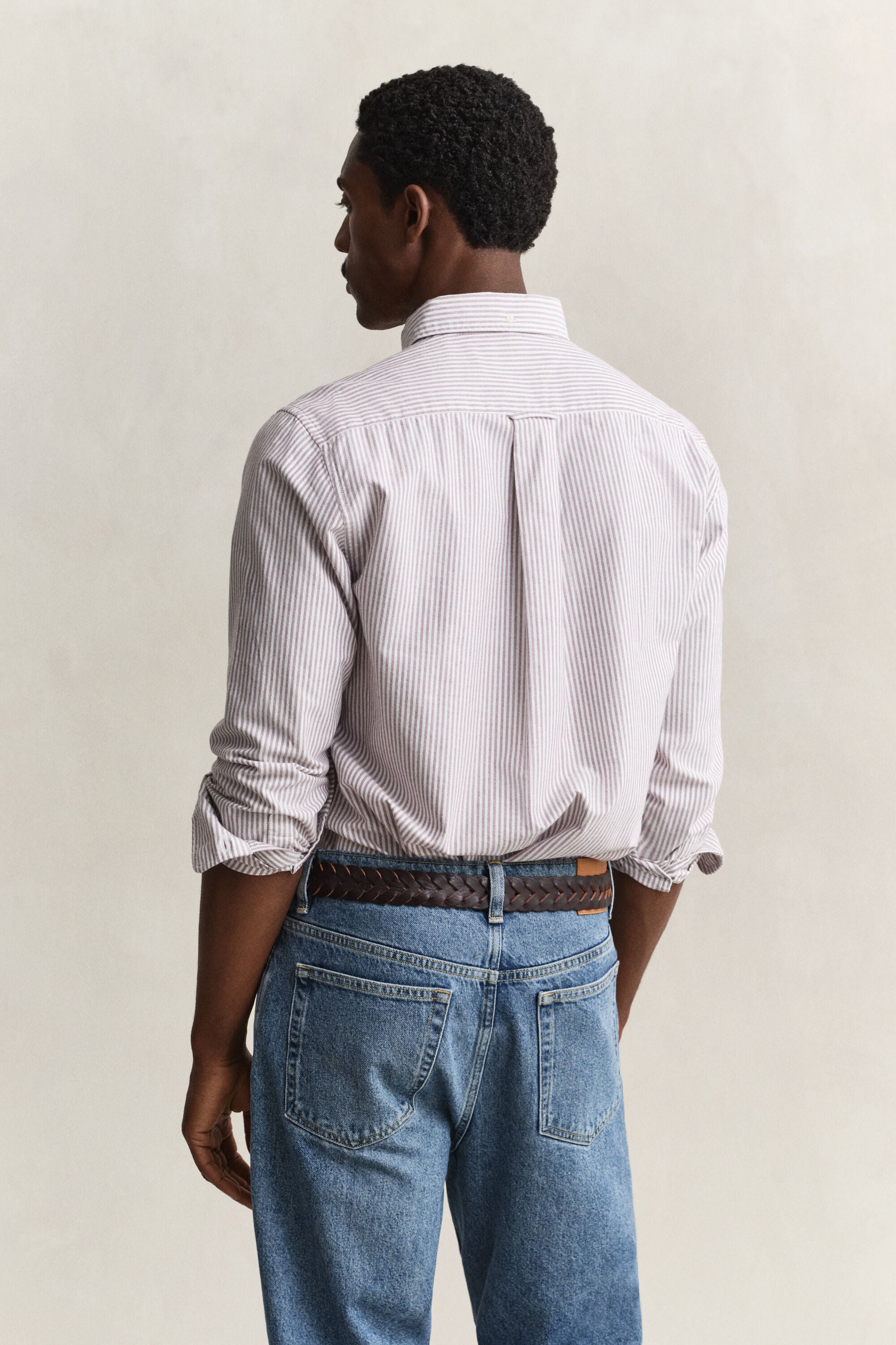 Classic Regular Fit Oxford-Hemd mit Streifen
