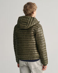 Teens Shiny Leichte Daunensteppjacke