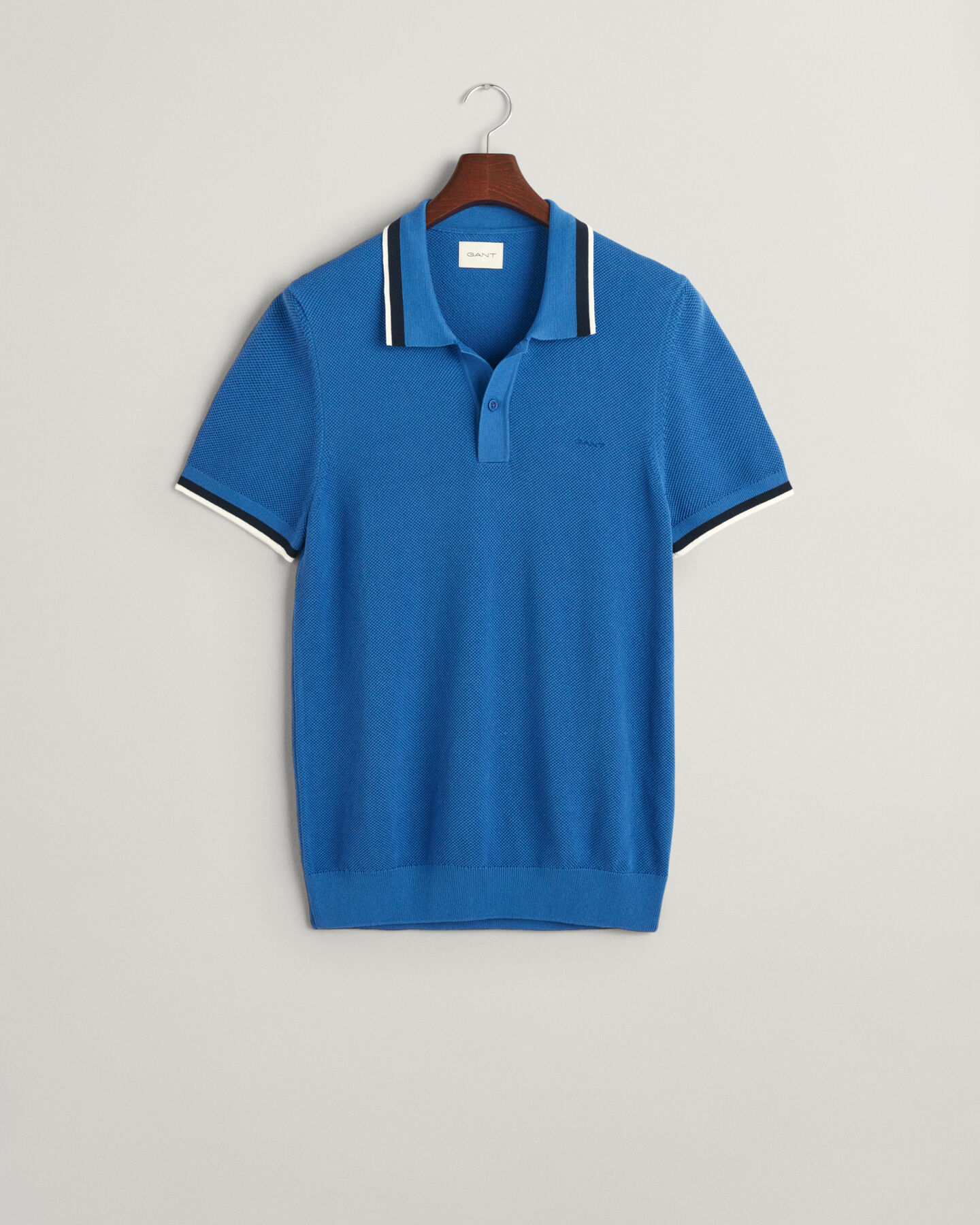 Baumwoll Piqu&eacute; Poloshirt