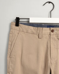 Hallden Slim Fit Twill Chinohose