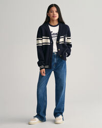 Teen Girls GANT Varsity Strickjacke