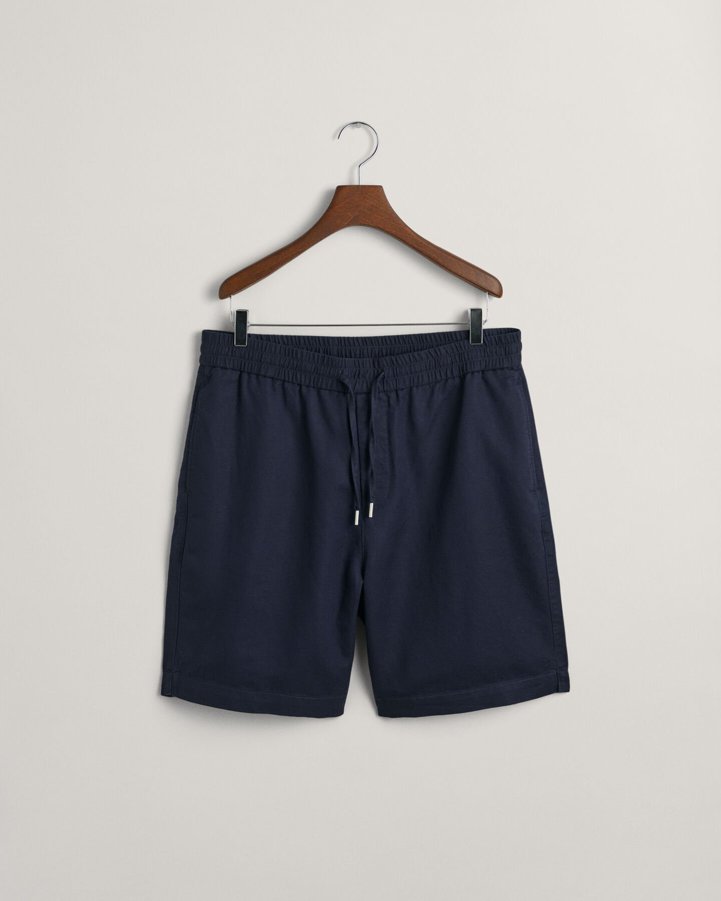Shorts aus Baumwolle und Leinen