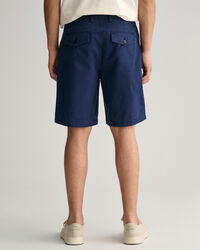 Regular Fit Baumwoll Leinen Shorts