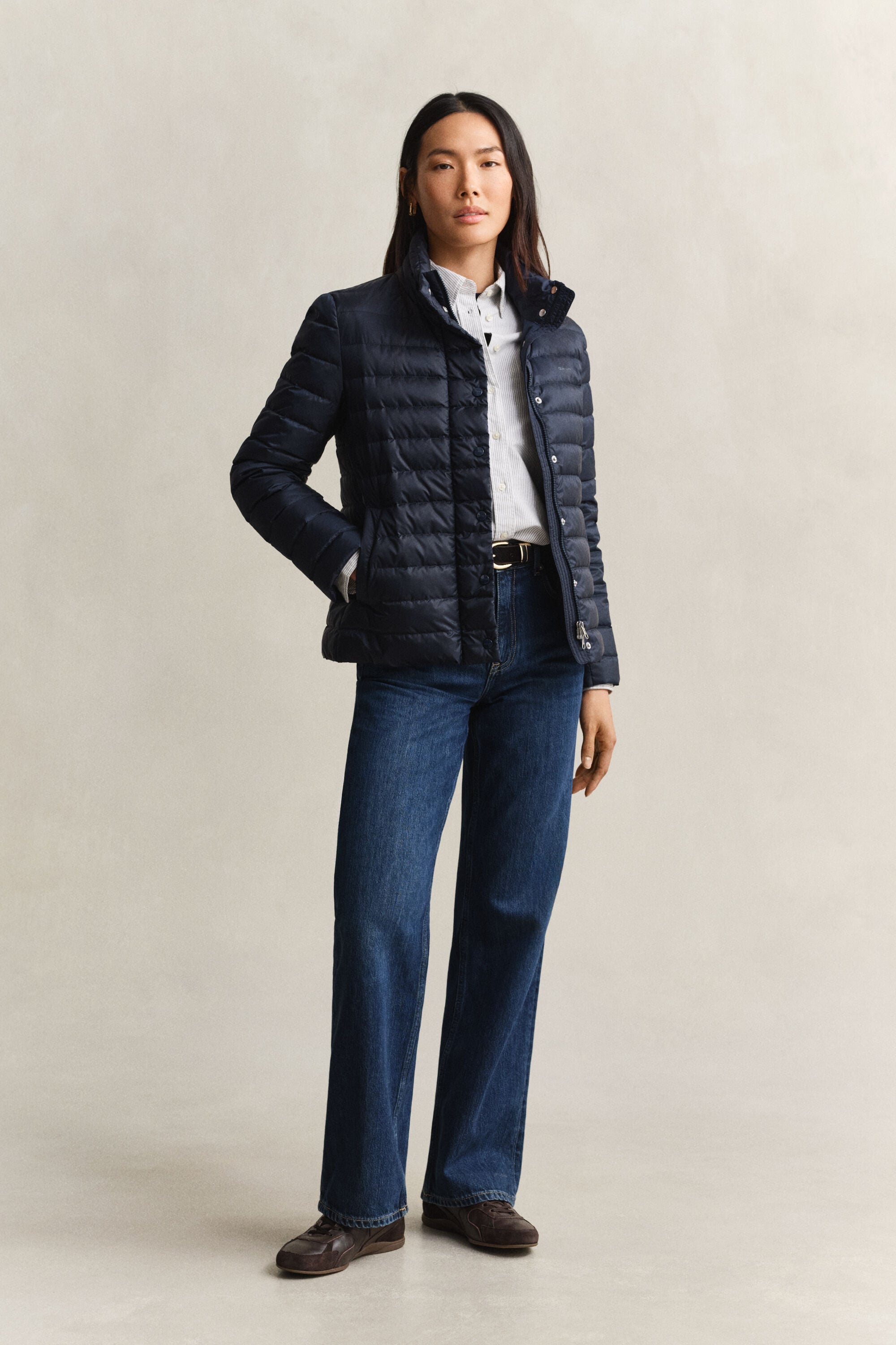 Leichte Daunenjacke