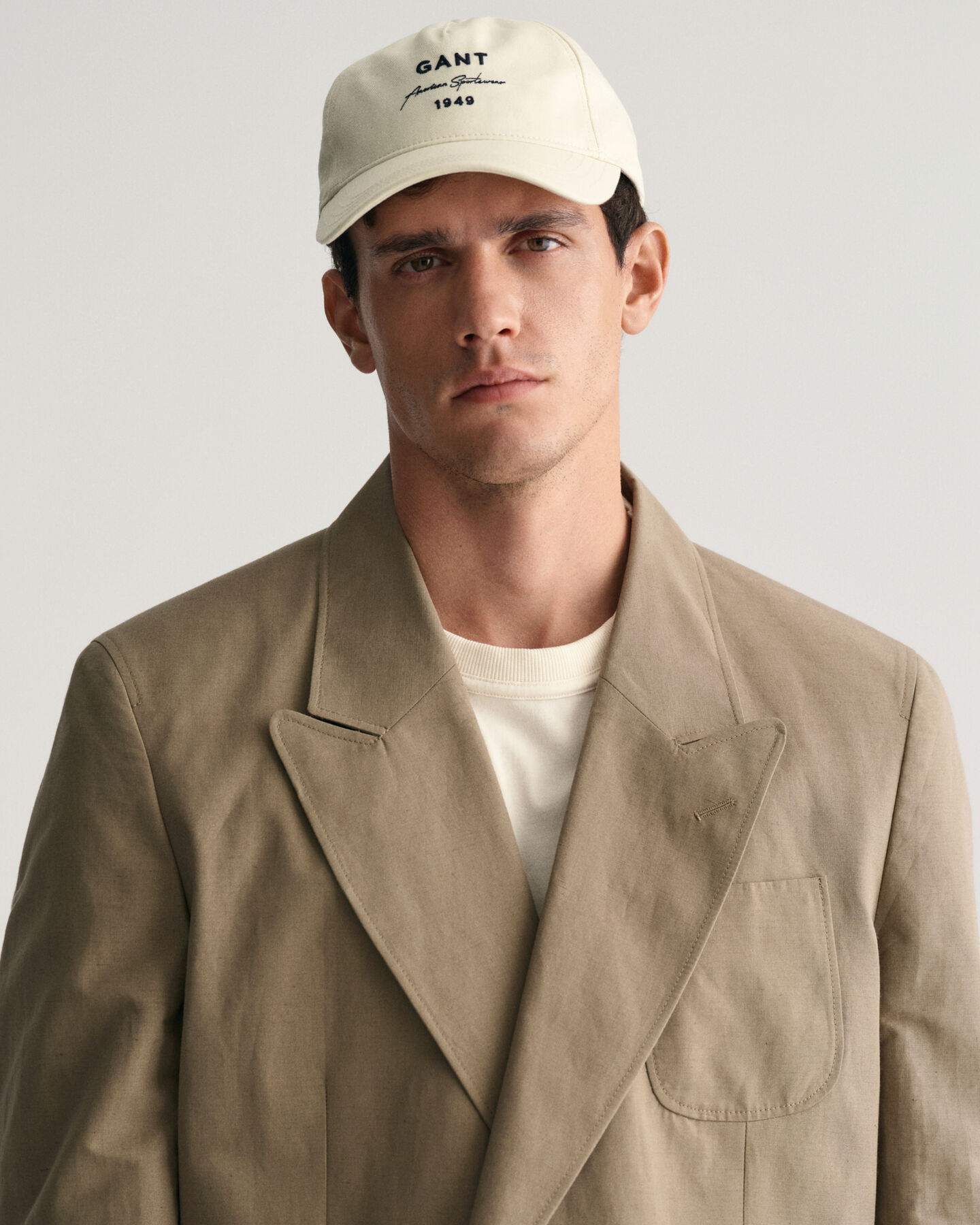 Zweireihiges Safari Oversized Anzugsakko