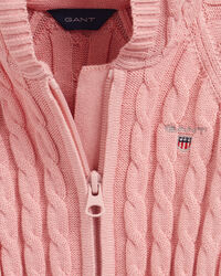 Baby Zopfmuster Baumwoll-Overall mit Rei&szlig;verschluss