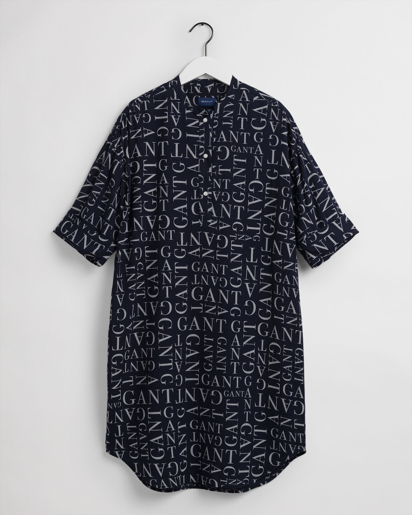 Typography Tunika mit Print