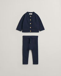 Baby Geschenkset mit Strickjacke und Hose