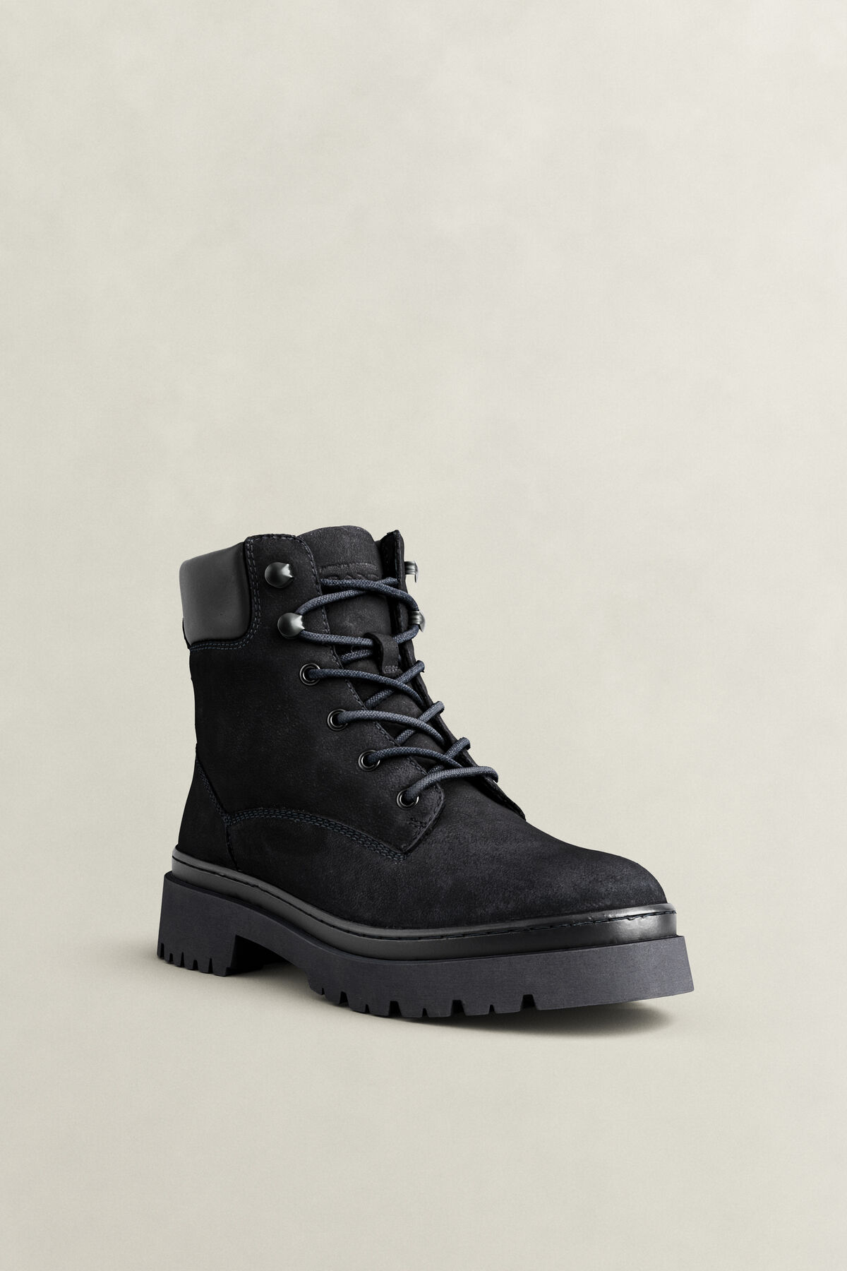 Aligrey Lederstiefel — BLACK