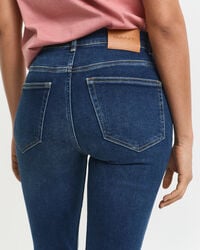 Verkürzte Slim Fit Jeans