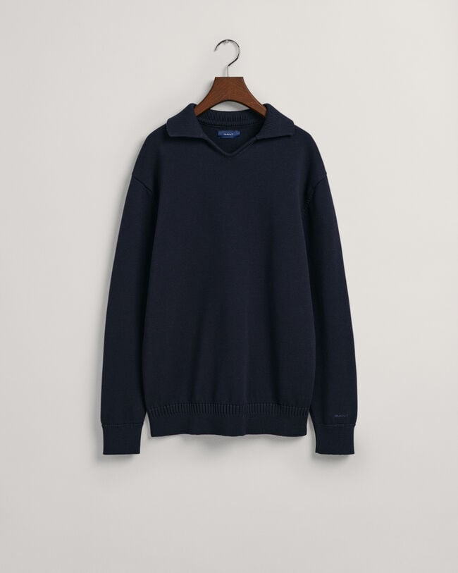 V-Neck Polopullover