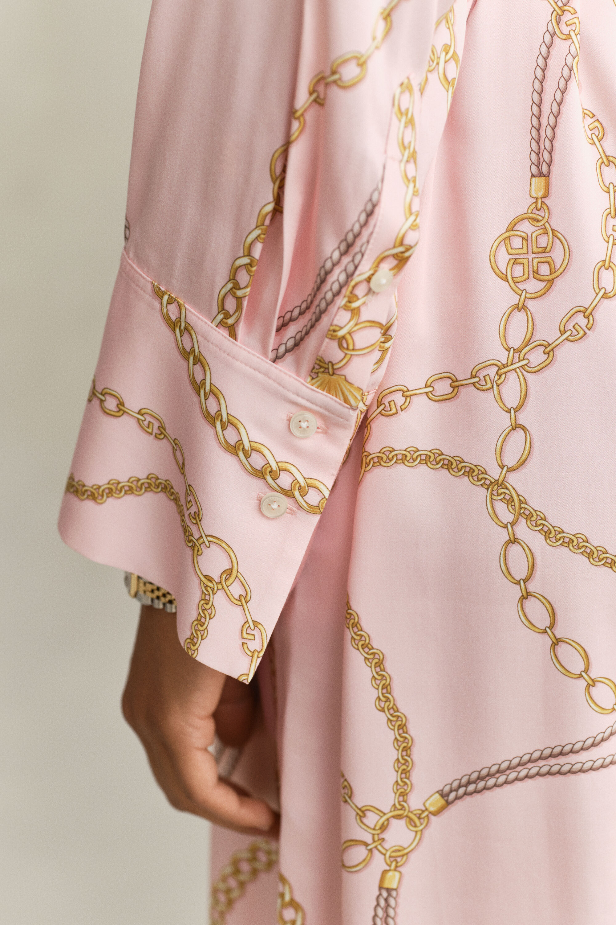 Hemdblusenkleid mit Gürtel