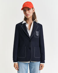 Bullion Blazer mit Kontrastn&auml;hten