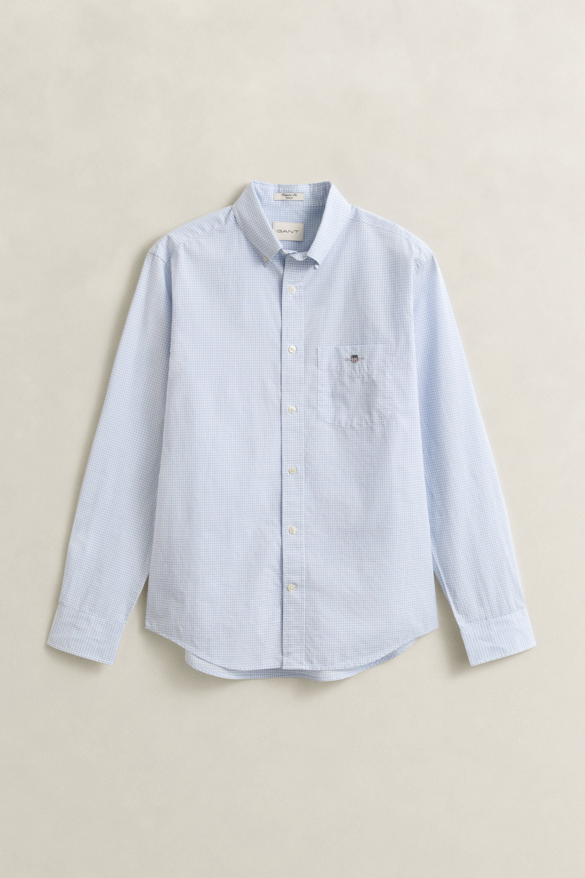 Gingham Classic Popeline Hemd