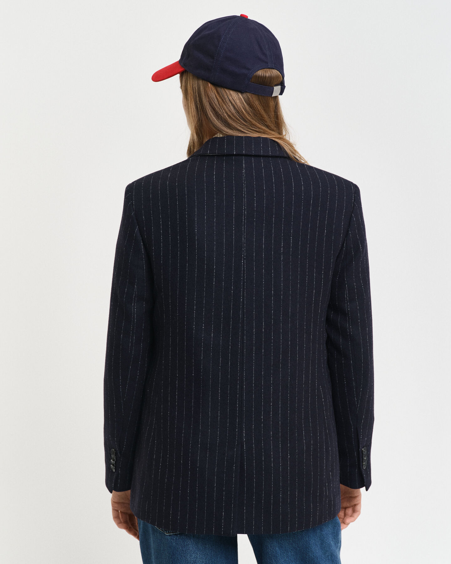 Regular Fit Pinstripe Blazer