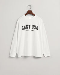 USA Graphic Langarm-T-Shirt