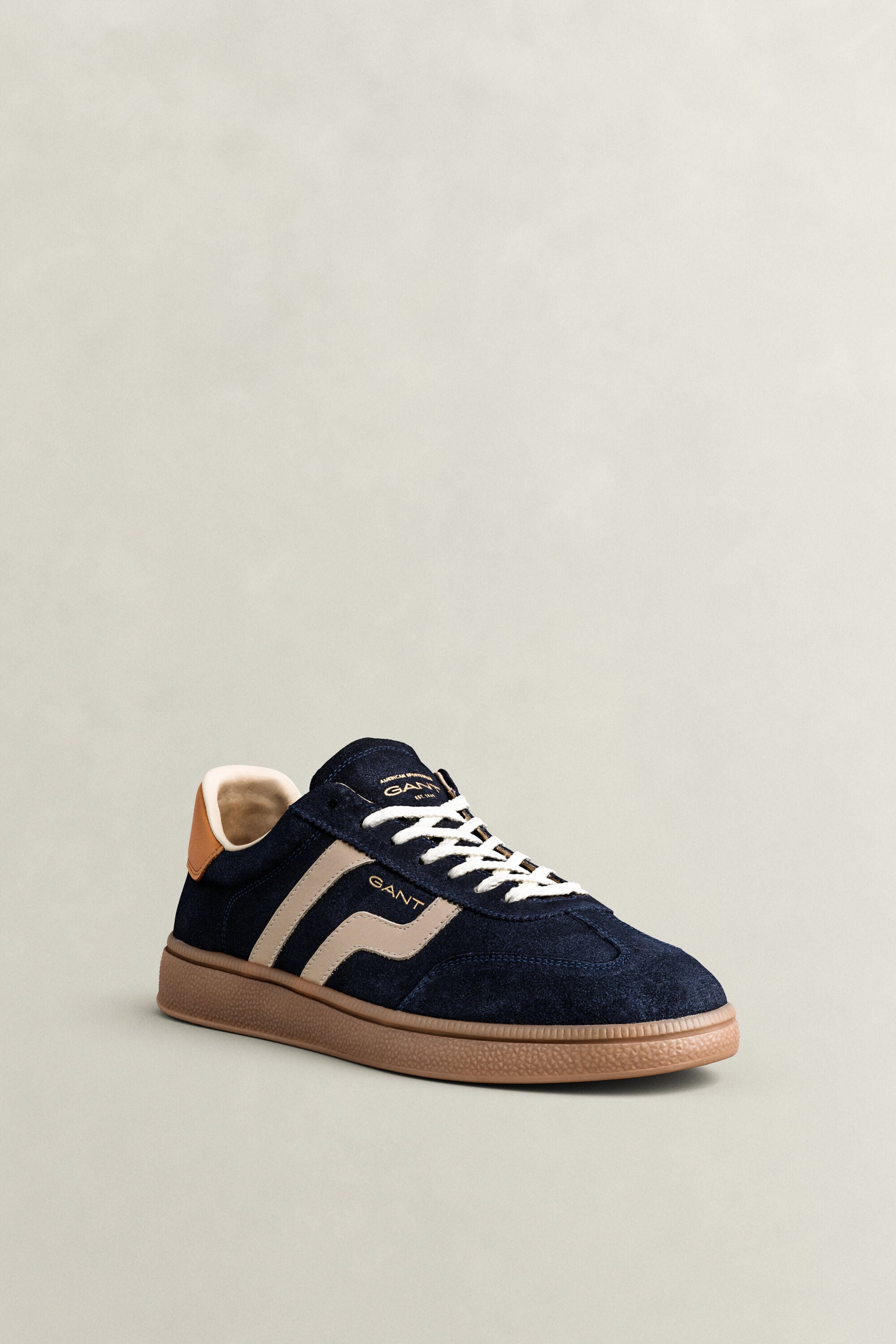 Cuzmo Suede Sneakers — MARINE