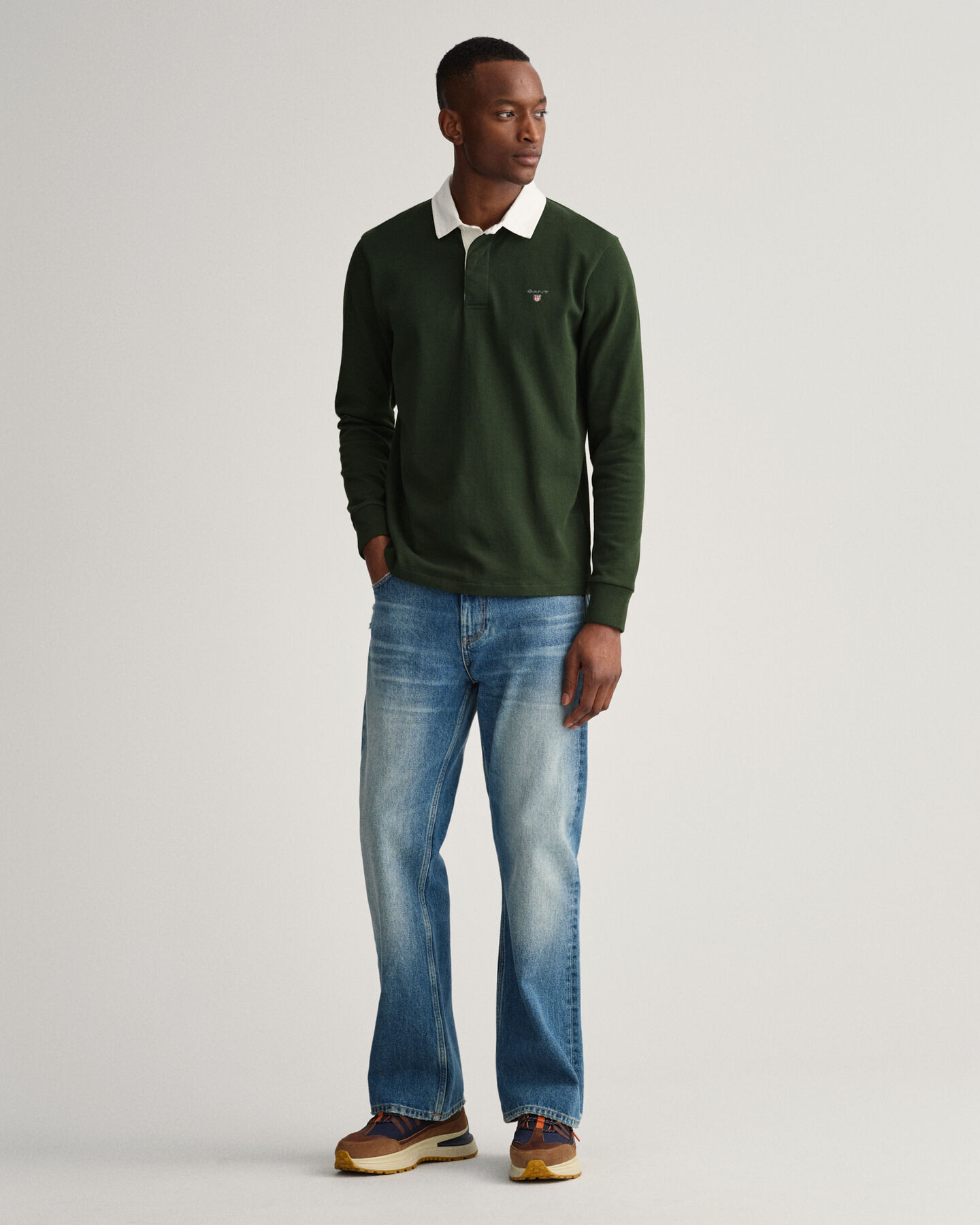 Einfarbiger Heavy Rugger