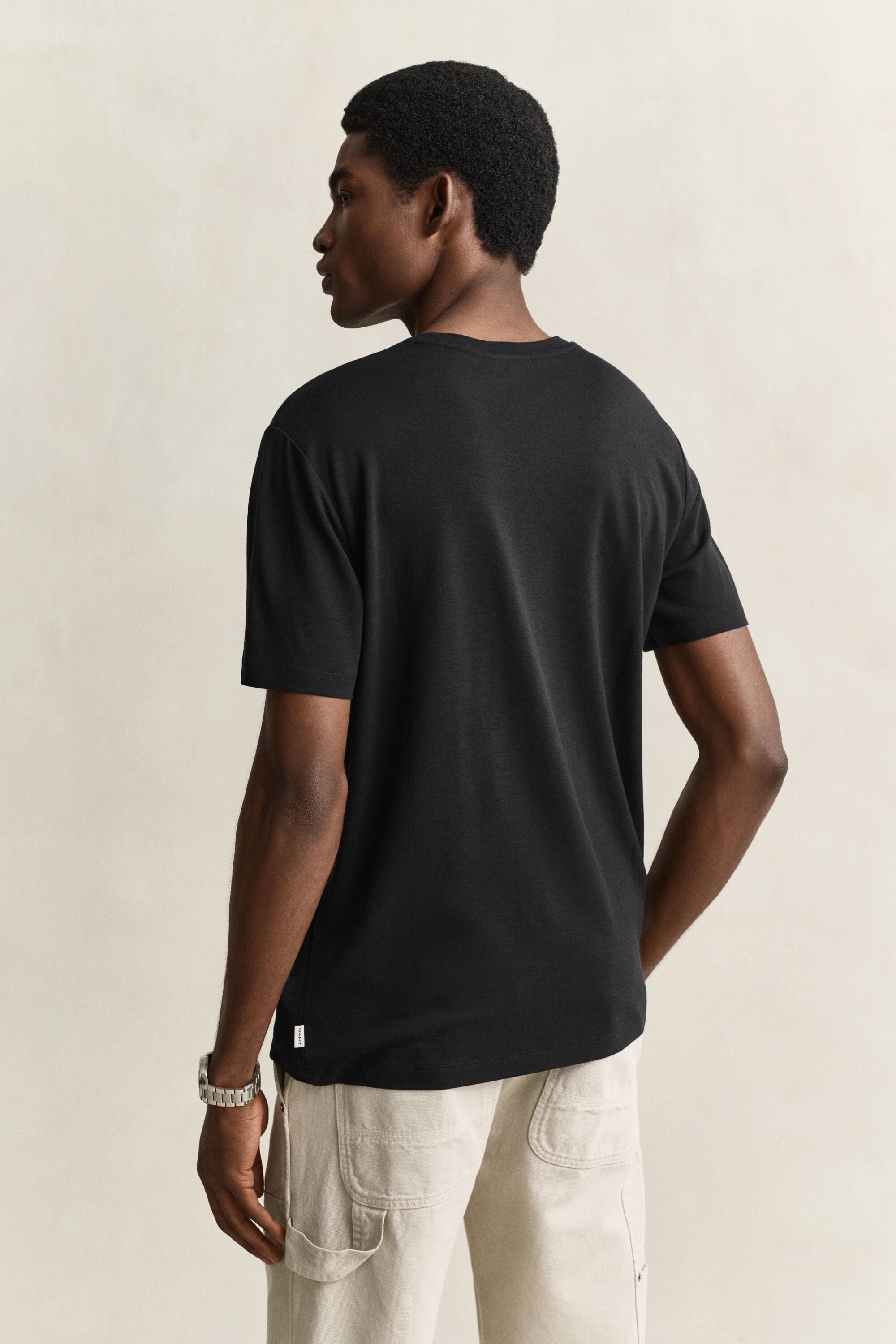 T-Shirt aus Wollgemisch