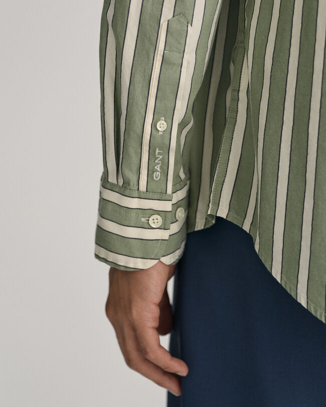 Relaxed Fit Dreamy Oxford Hemd mit Streifen