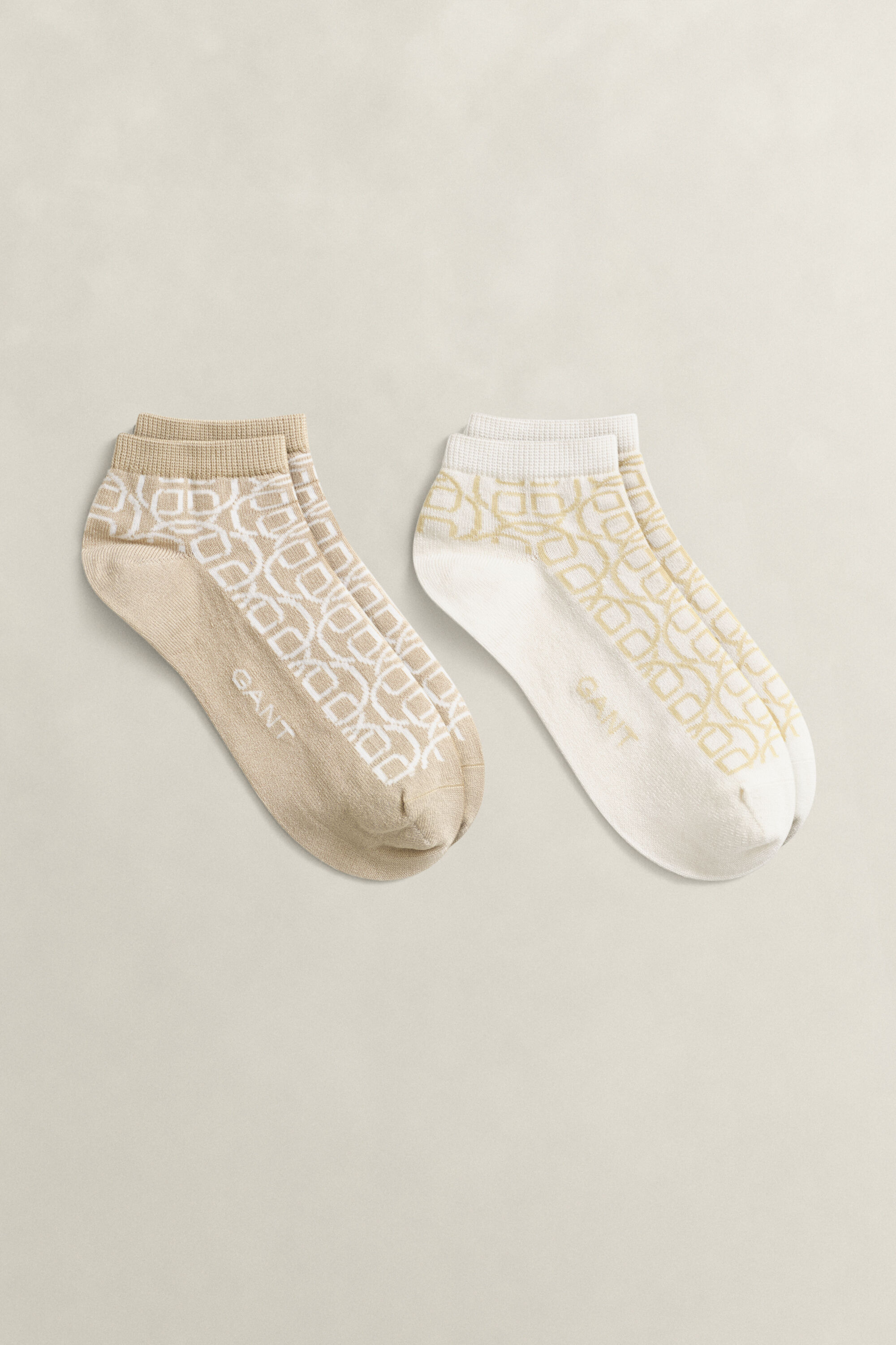 2er-Pack Monogram Socken