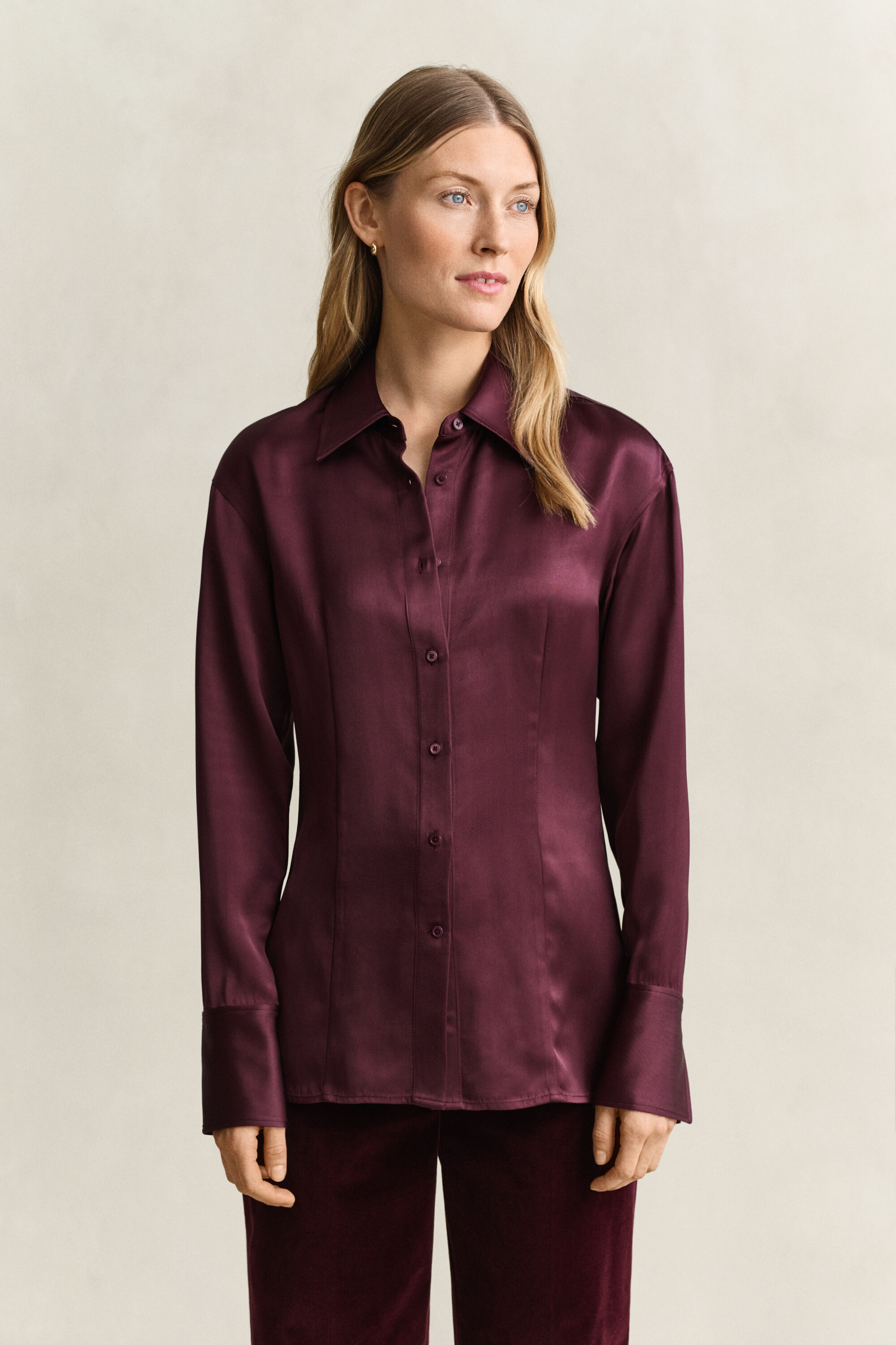 Slim Fit Bluse