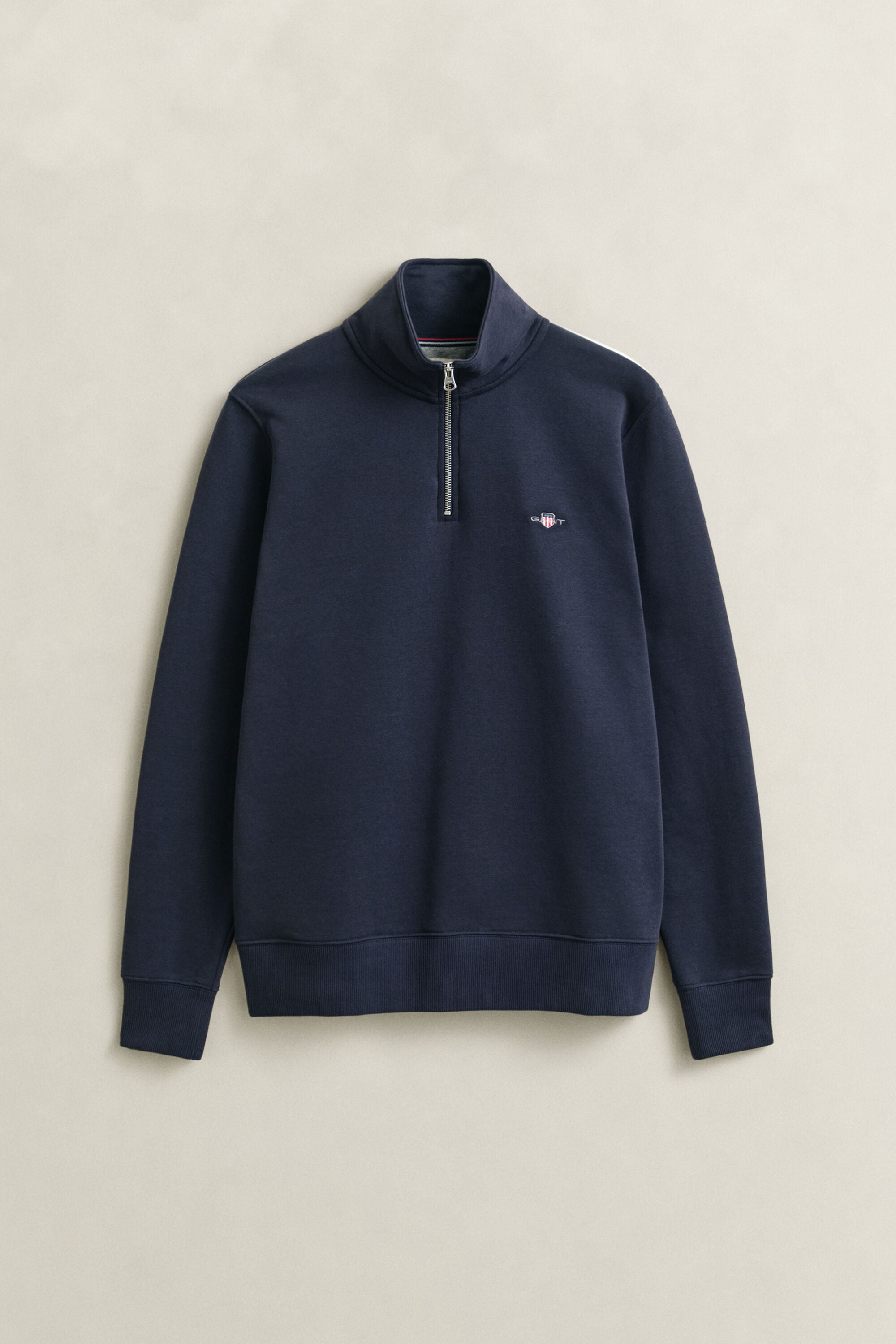 Shield Sweatshirt mit halblangem Reißverschluss