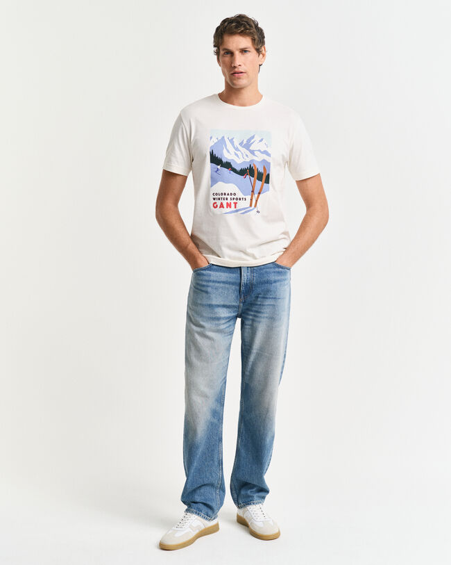 GANT Winter Sports Graphic T-Shirt